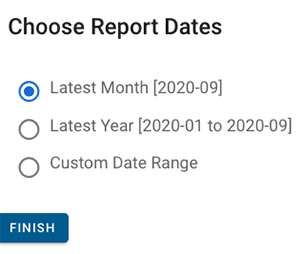 date selection dialog